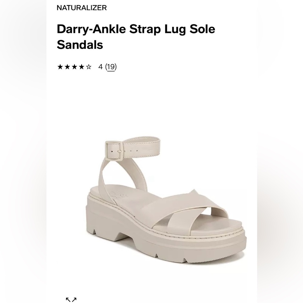 Naturalizer ankle strap sandals